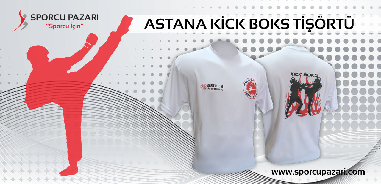 Astana Kick Boks Tişört
