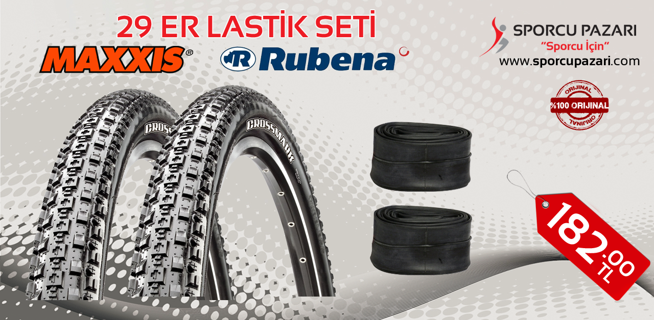 Maxiss CrossMark 29 Er + Rubena İç Lastik